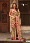 Shagun By LT Weaving Satin Embroidery Saree Wholesale Clothing Suppliers In India